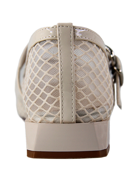 Туфли женские лето <SJ1373-09-3 бежевый/тек>