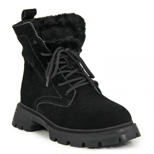 Ботинки женские зимние <LZ1301-28B= чер/з>