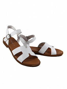 Сандалии женские <PK5552-55B бел/к>