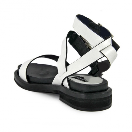 Босоножки женские <D223-5-C134= бел/к>