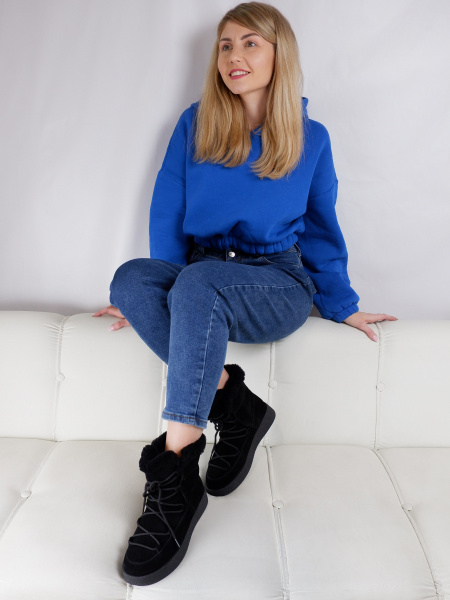 Ботинки женские зимние <JN142-032 ч/з>