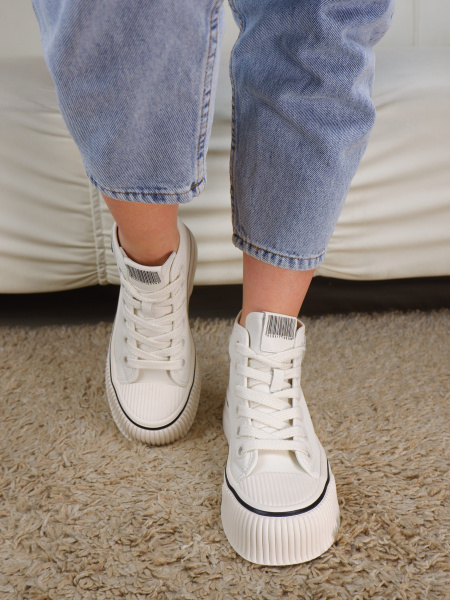 Кеды женские демис <T23002-5-3 беж /к>