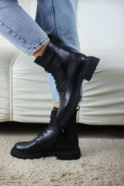 Ботинки женские демис <TPA-J3423-N2635 ч/к>