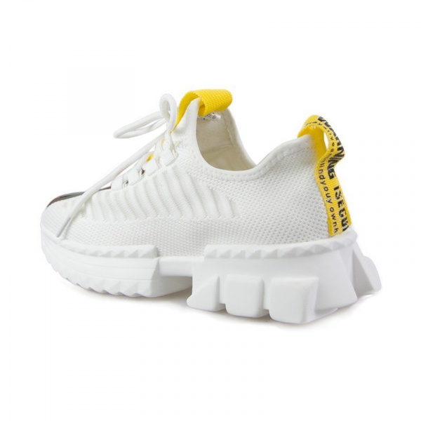 Кроссовки женские лето <HK19092 бел/тек>