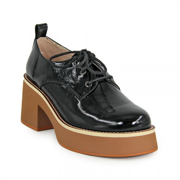 Полуботинки женские <Y33485193-6073AP= ч/нат л>