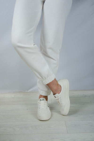 Кеды женские лето <66-008= бел/эко к>