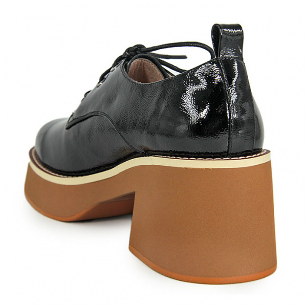 Полуботинки женские <Y33485193-6073AP= ч/нат л>